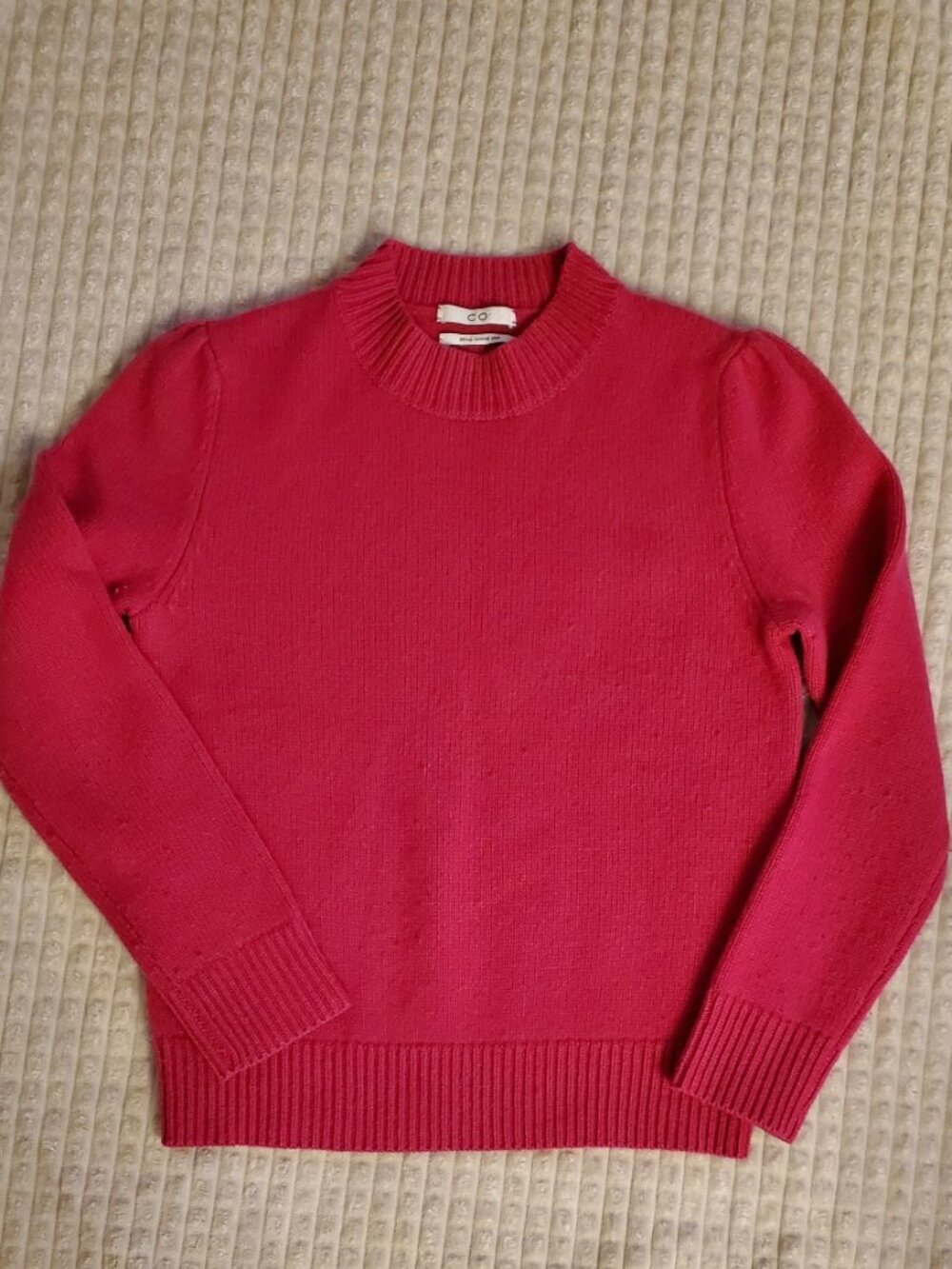 Pink cashmere pullover size XS